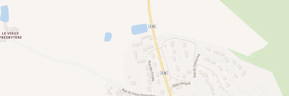Plan du 12 Rue des Forges à Gennes-sur-Seiche