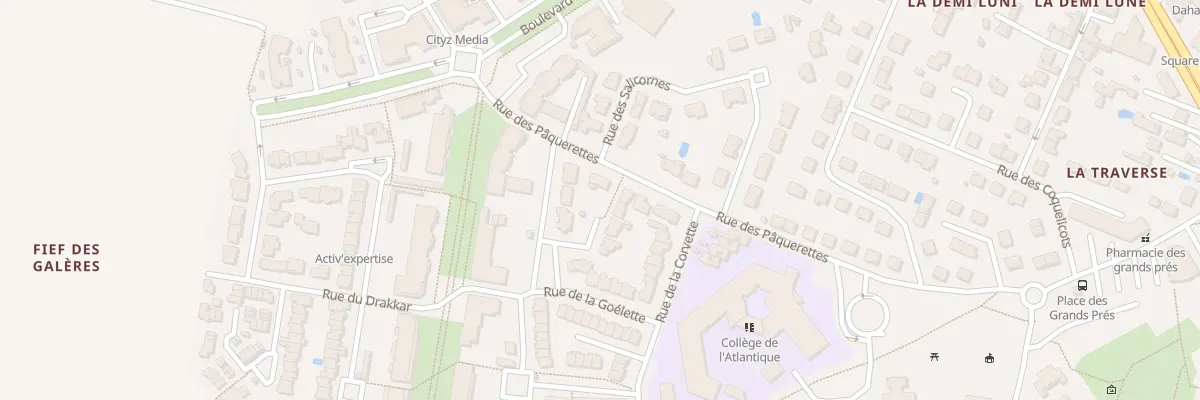 Plan du 17 Rue des Pâquerettes à Aytré