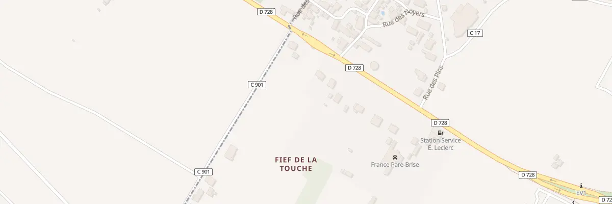 Plan du 17 Rte de Bourcefranc à Marennes-Hiers-Brouage