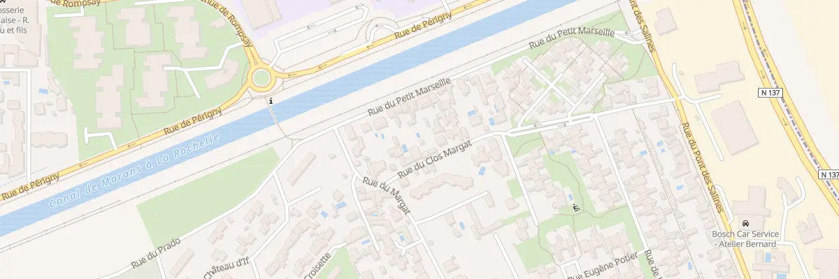 Plan du 11 Rue du Clos Margat à La Rochelle