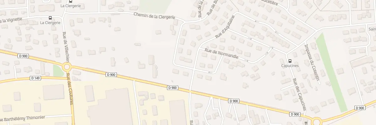 Plan du 2 Rue de la Butorerie à Agneaux