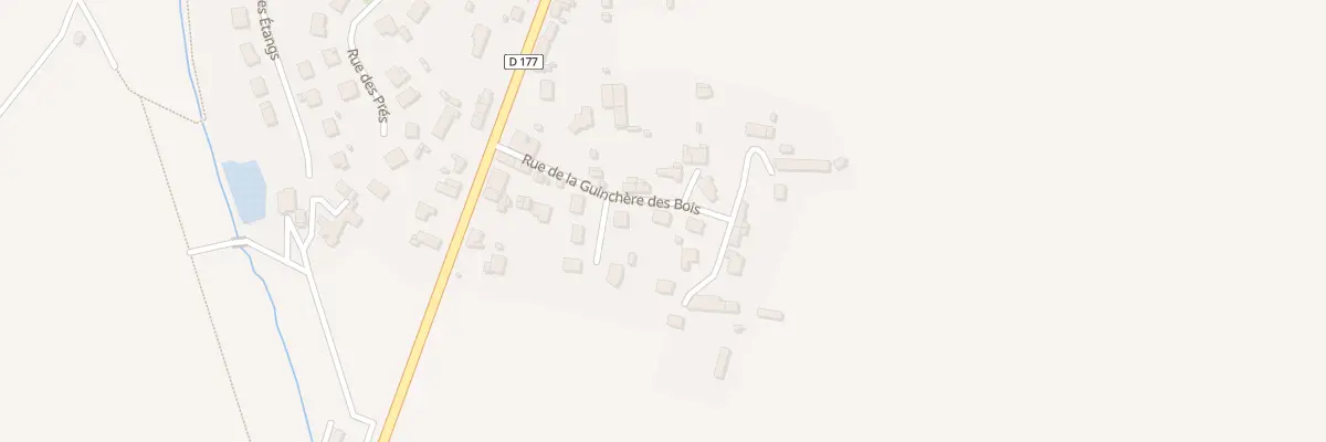 Plan du 12 Rue Guinchere des Bois à Louvigné-du-Désert