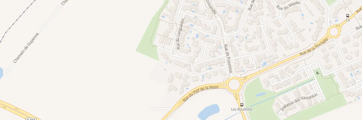 Plan du 20T Rue du Languedoc à Puilboreau