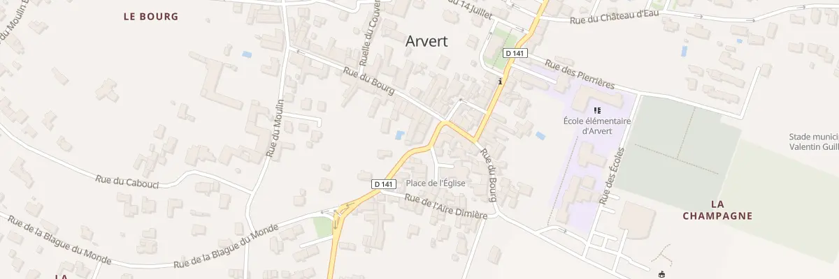 Plan du 4 Rue de la Libération à Arvert