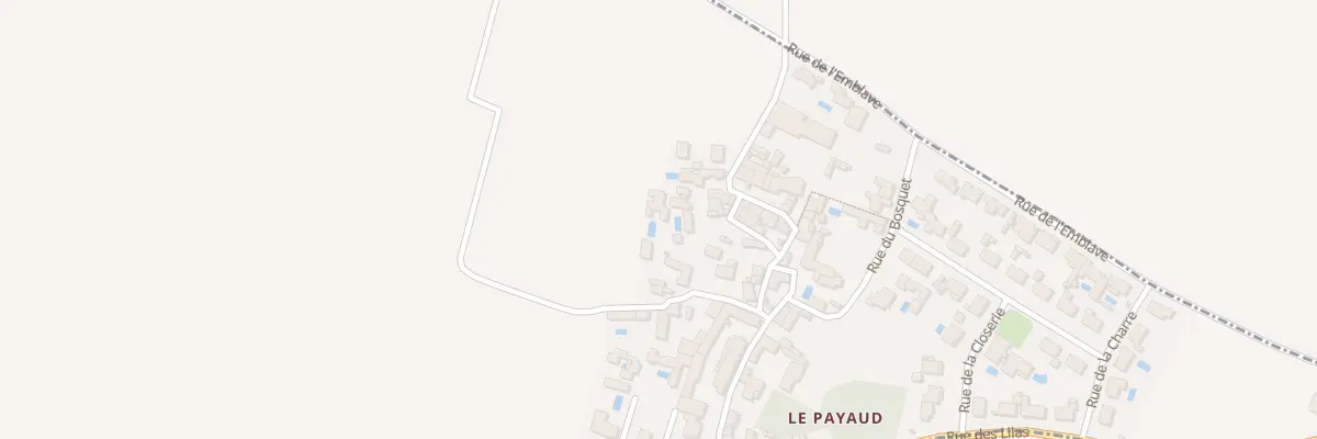 Plan du 4 Imp des Pones à Nieul-sur-Mer