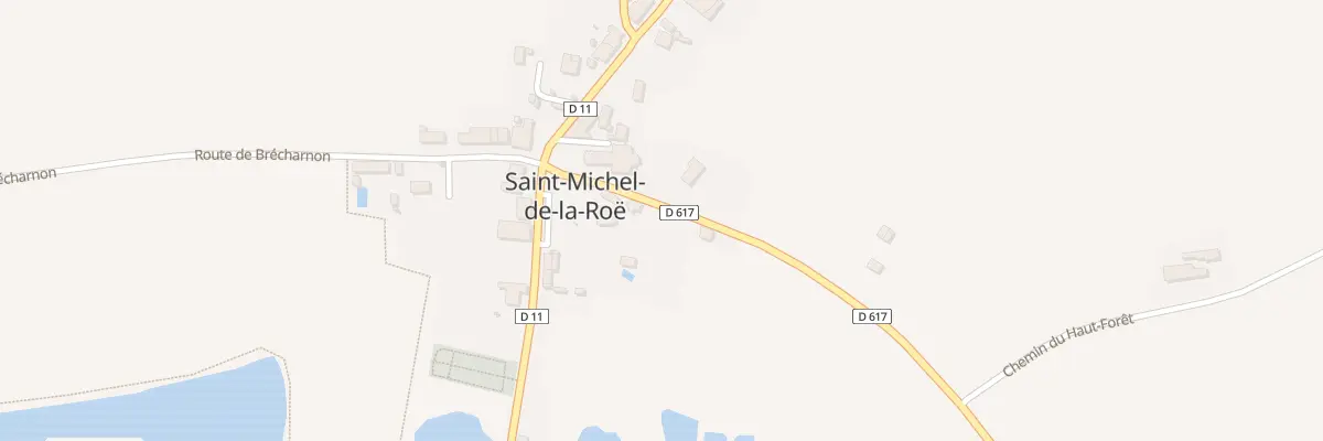 Plan du 3 Rue de la Motte Féodale à Saint-Michel-de-la-Roë