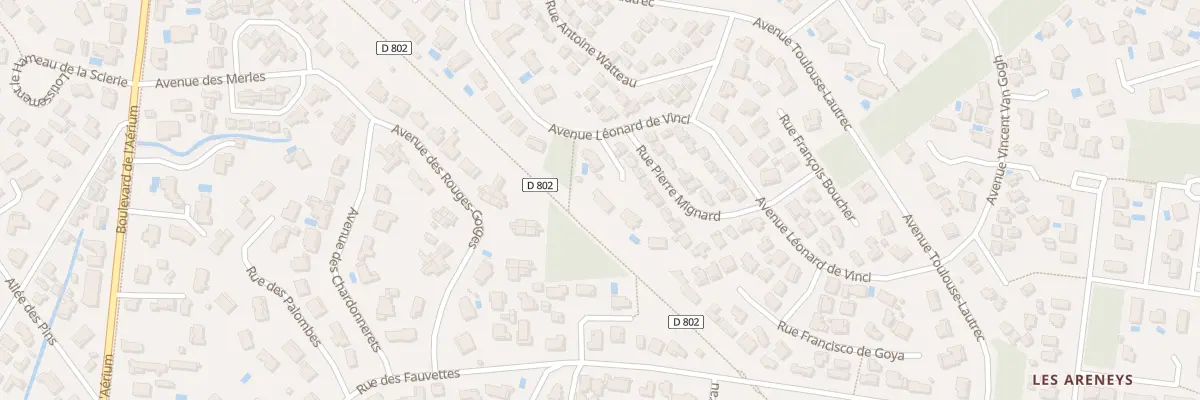 Plan du 4 Imp Louis David à Arès