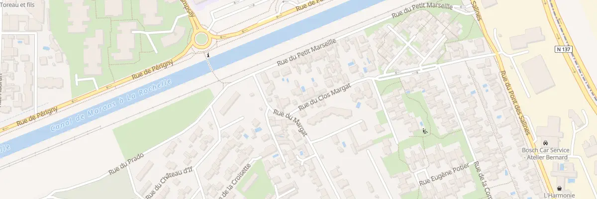 Plan du 3 Rue du Clos Margat à La Rochelle