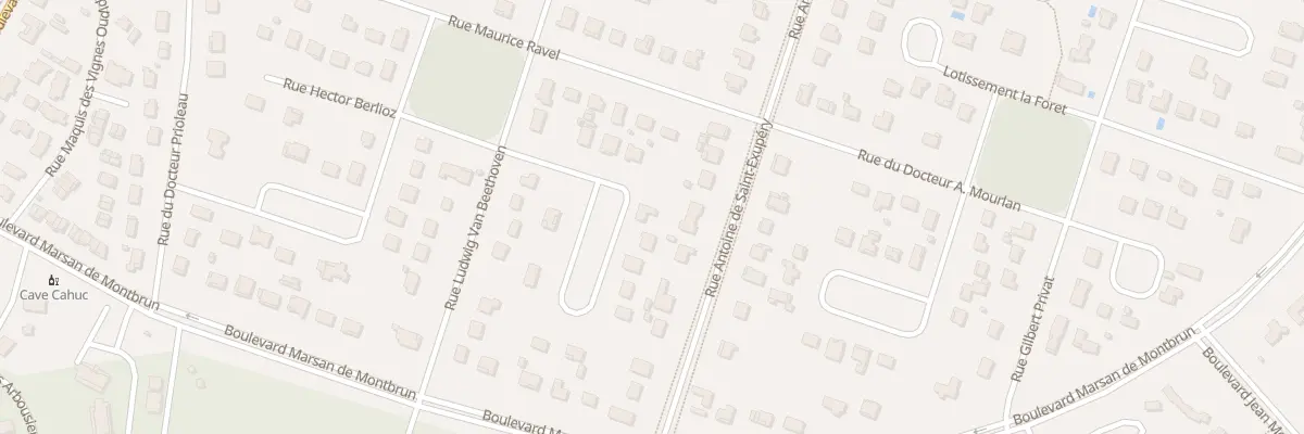 Plan du 9 Rue Hector Berlioz à Soulac-sur-Mer