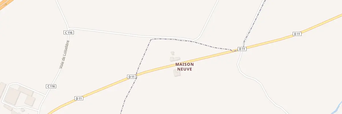Plan du 1 Maison Neuve à Mesnard-la-Barotière