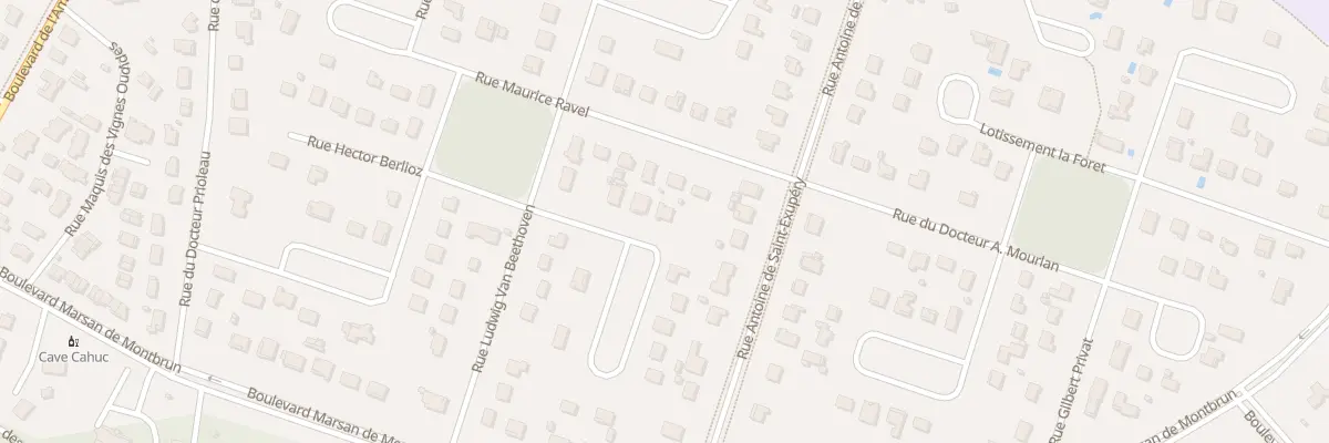 Plan du 9003A Rue Hector Berlioz à Soulac-sur-Mer