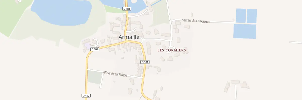 Plan du 5 Rue d’Anjou à Armaillé