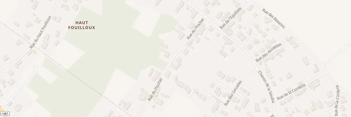 Plan du 52 Rue du Piochet à Arvert
