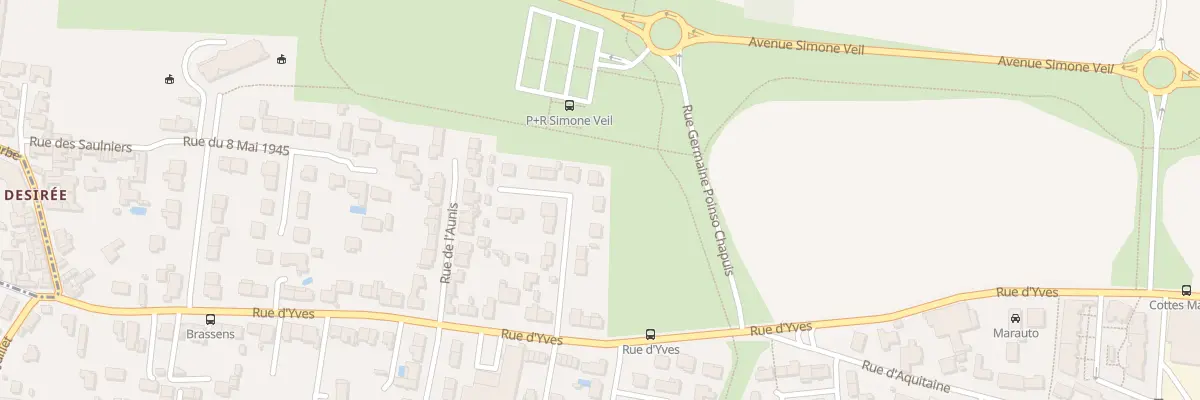 Plan du 8 Rue du Poitou à Aytré