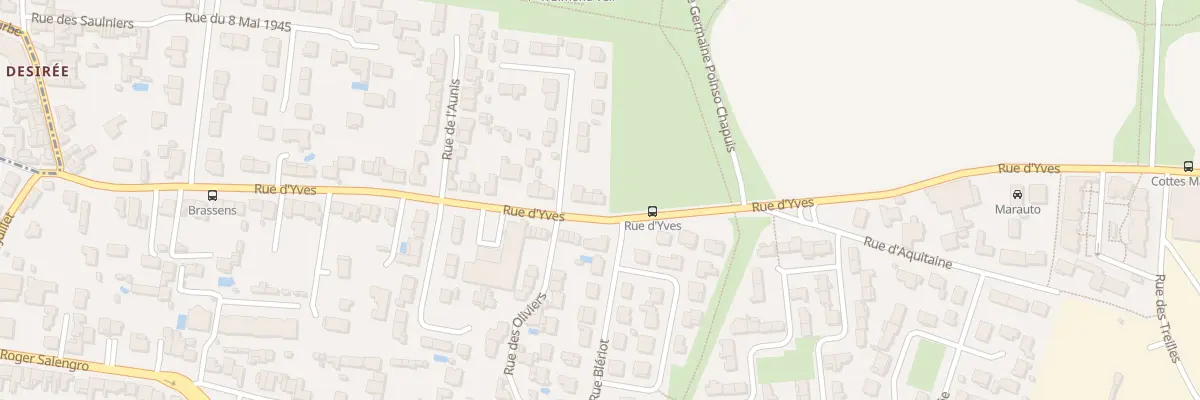 Plan du 45 Rue d’Yves à Aytré