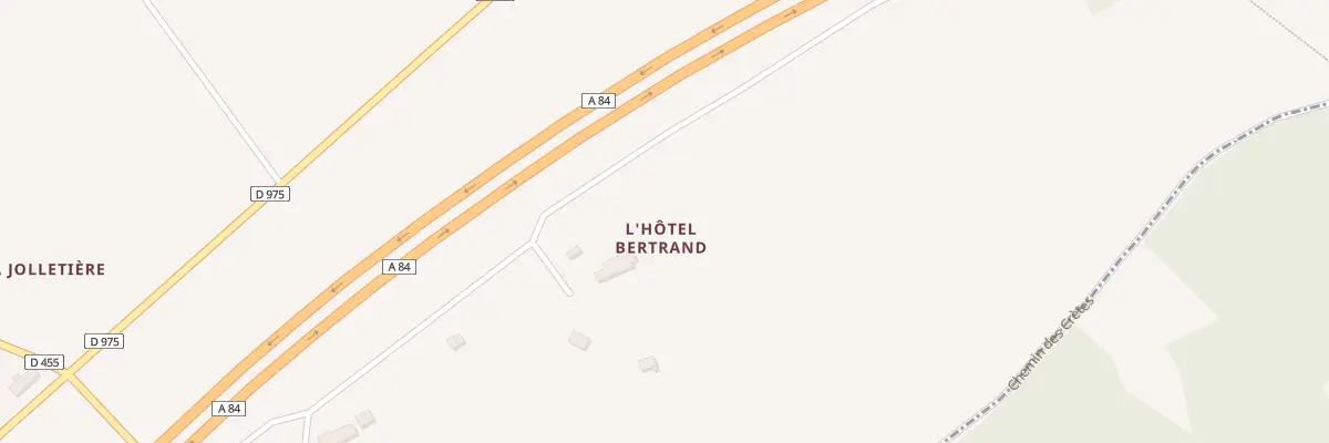 Plan du 5060 Hotel Bertrand à Margueray