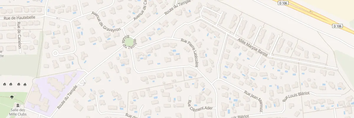 Plan du 9 Rue Antoine de Saint Exupery à Arès