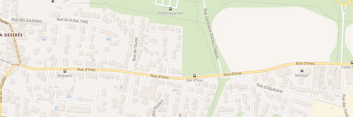 Plan du 2 Rue du Poitou à Aytré
