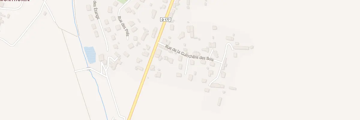 Plan du 2 Rue Guinchere des Bois à Louvigné-du-Désert