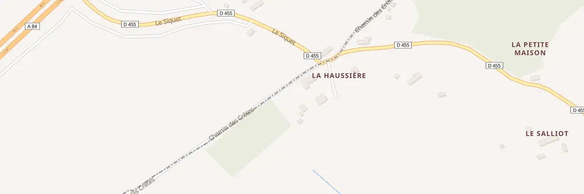 Plan du 5081 La Haussiere à Montbray