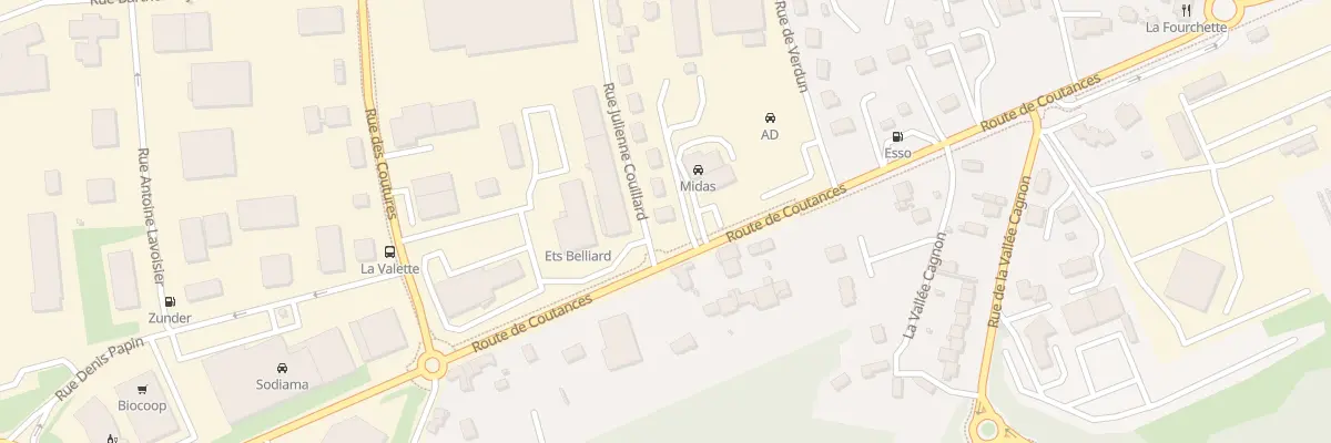 Plan du 20 Rue Julienne Couillard à Agneaux