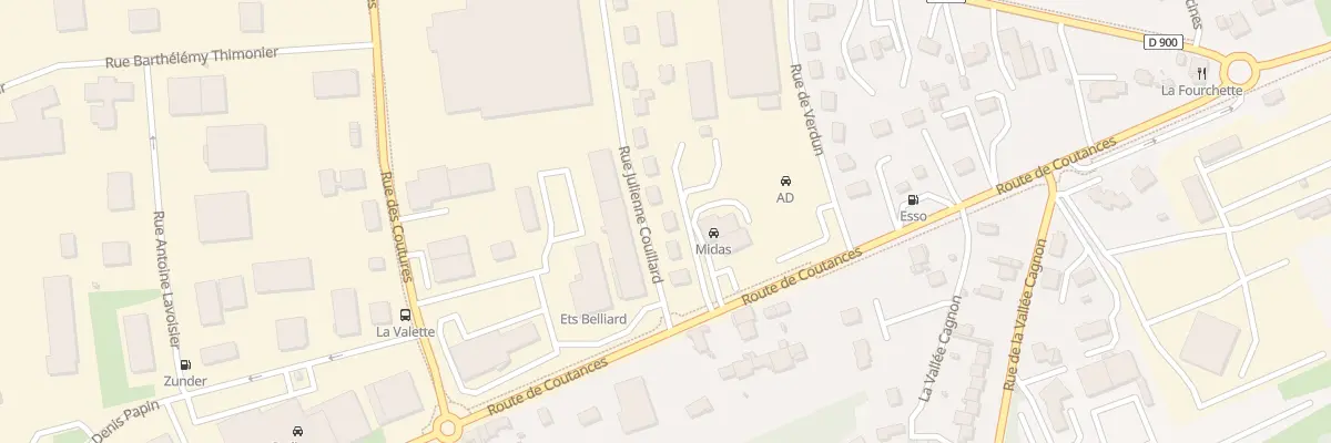 Plan du 16 Rue Julienne Couillard à Agneaux