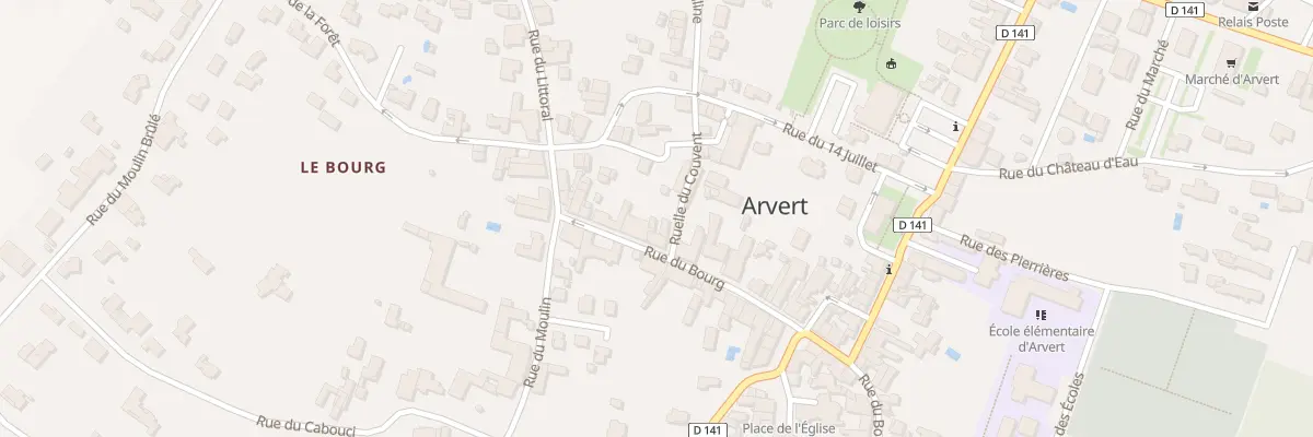 Plan du 11 Rue du Bourg à Arvert
