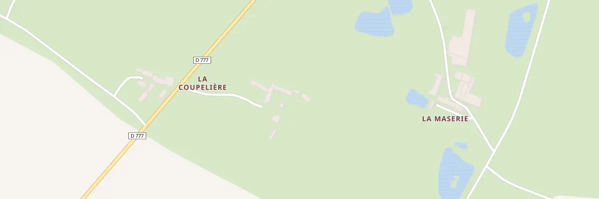 Plan du 3 La Coupeliere à Saint-M’Hervé