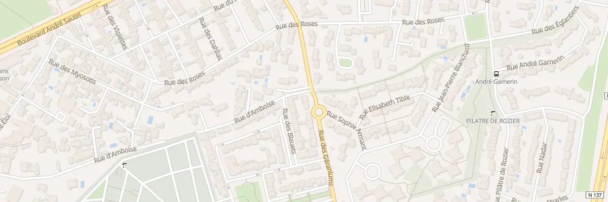 Plan du 28 Rue des Géraniums à La Rochelle