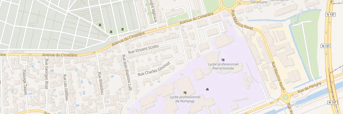 Plan du 19 Rue Charles Gounod à La Rochelle