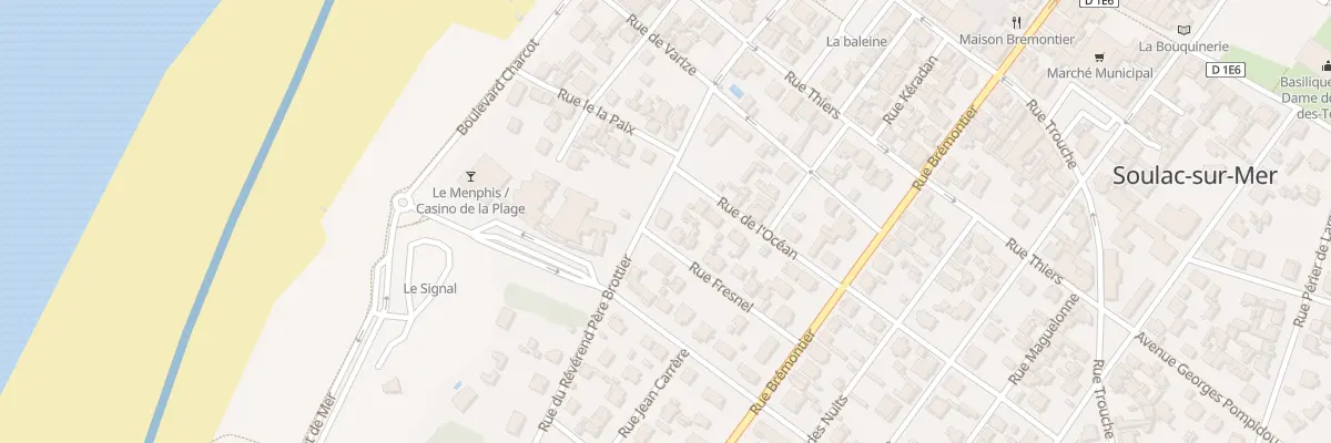 Plan du 9007 Rue du Rp Daniel Brottier à Soulac-sur-Mer