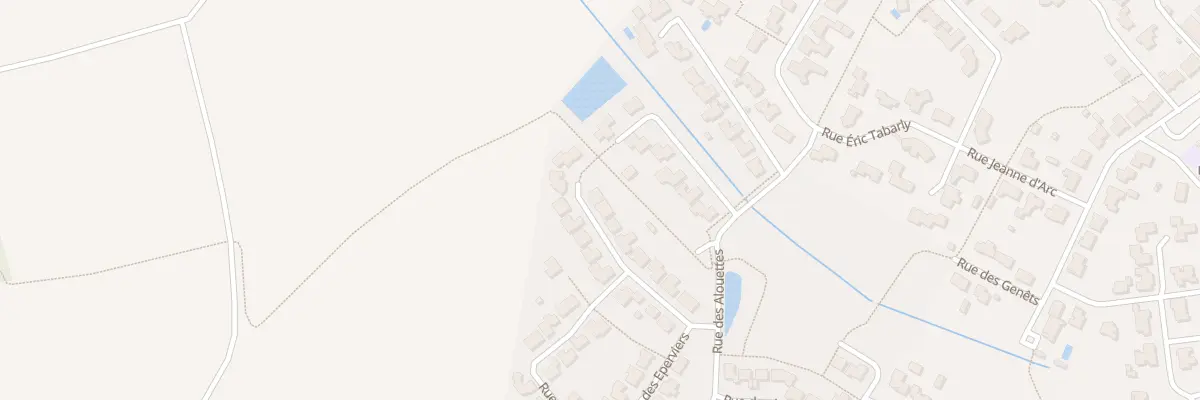 Plan du 16 Rue des roitelets aux Landes-Genusson