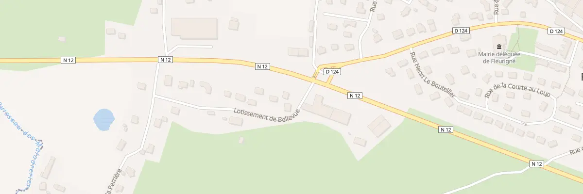 Plan du 5182 Bellevue à La Chapelle-Fleurigné