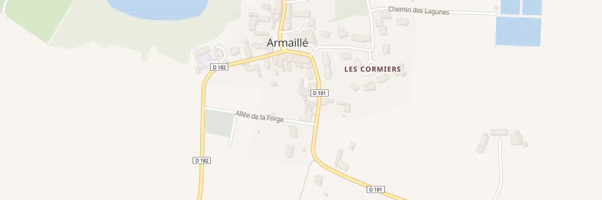 Plan du 22 Rue d’Anjou à Armaillé