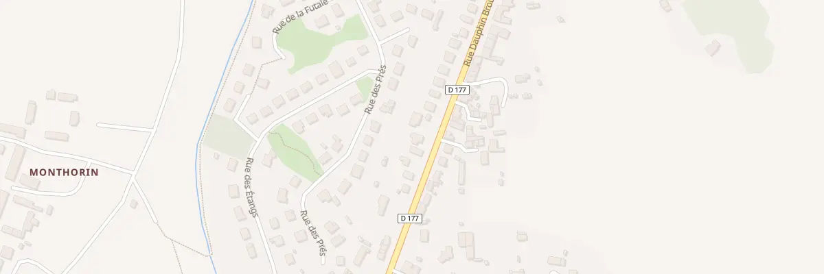 Plan du 36 Rue Dauphin-Brouard à Louvigné-du-Désert