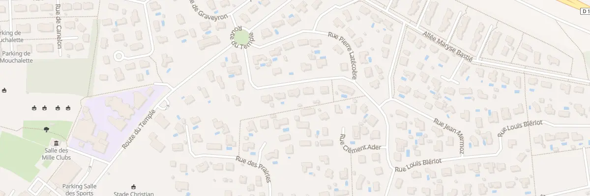 Plan du 14 Rue Antoine de Saint Exupery à Arès