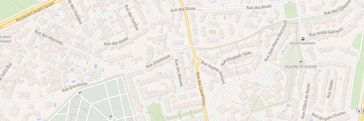 Plan du 3 Rue des Bleuets à La Rochelle