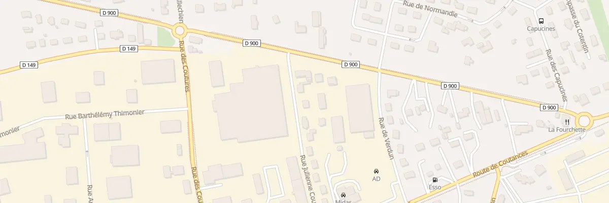 Plan du 4 Rue Julienne Couillard à Agneaux