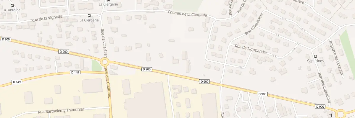 Plan du 1483 Rte de Périers à Agneaux