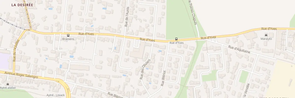 Plan du 3 Rue des Oliviers à Aytré