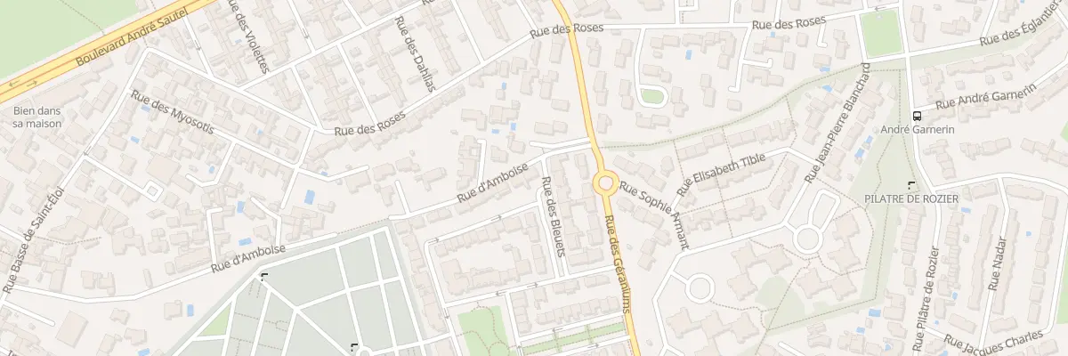 Plan du 40 Rue d’Amboise à La Rochelle
