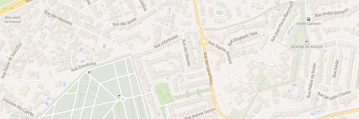 Plan du 4 Rue des Bleuets à La Rochelle