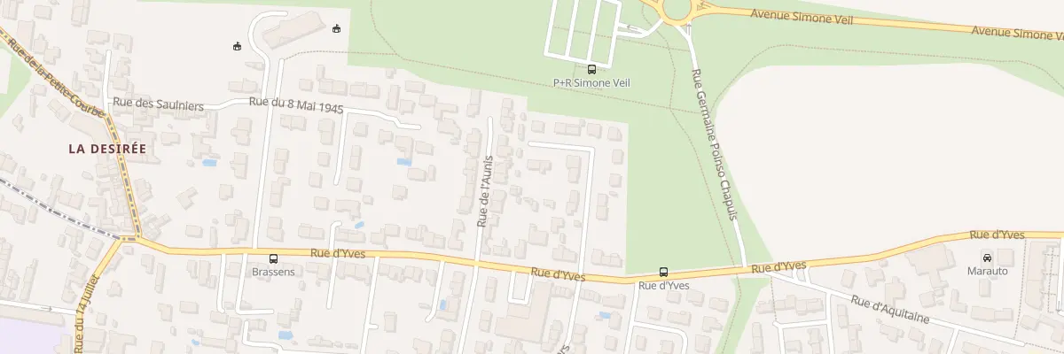 Plan du 11 Rue du Poitou à Aytré