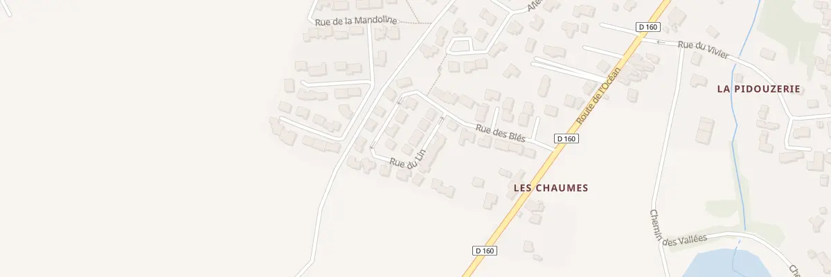 Plan du 11 Rue du Lin à Vendrennes