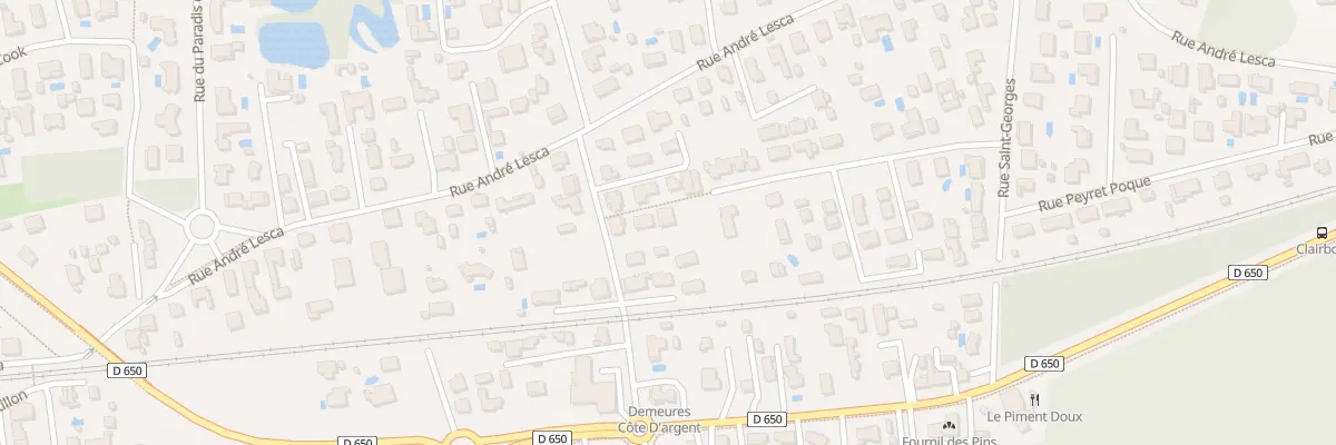 Plan du 10B Rue des Bordes à La Teste-de-Buch