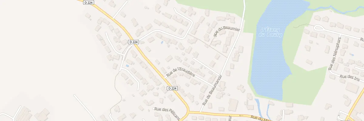Plan du 14 Rue de l’Eraudiere (St-Germain à Sèvremoine