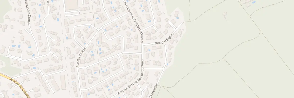 Plan du 2 Rue des Sapins à La Teste-de-Buch