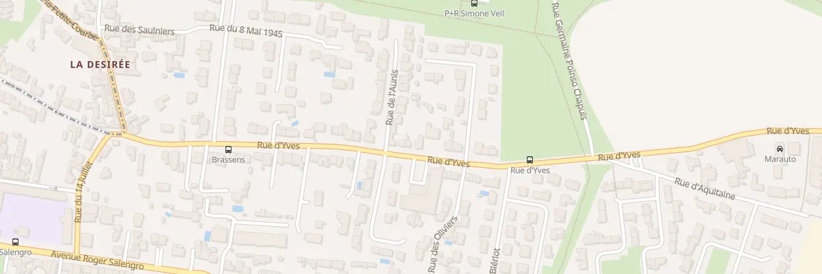 Plan du 31 Rue d’Yves à Aytré