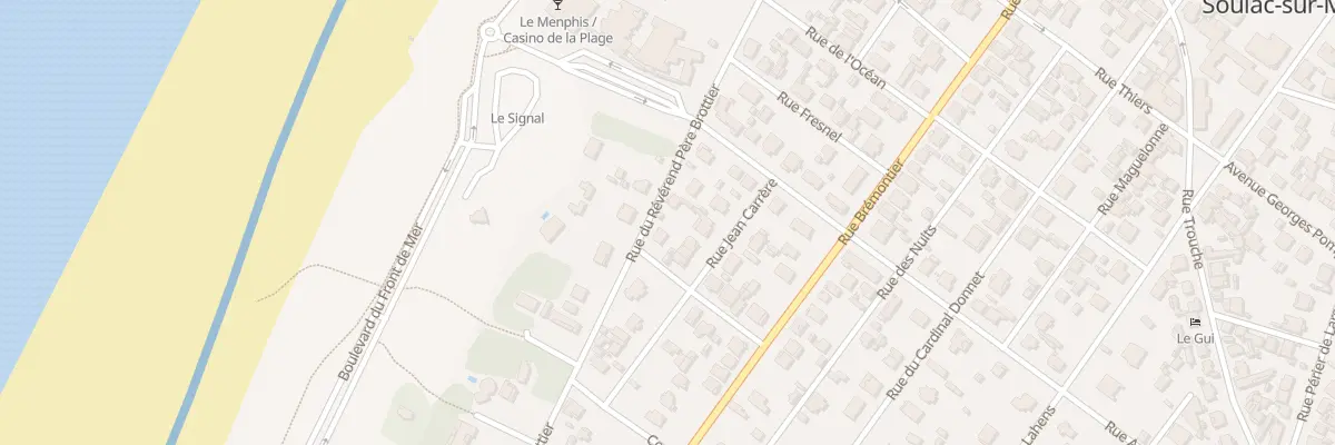 Plan du 12B Rue du Rp Daniel Brottier à Soulac-sur-Mer