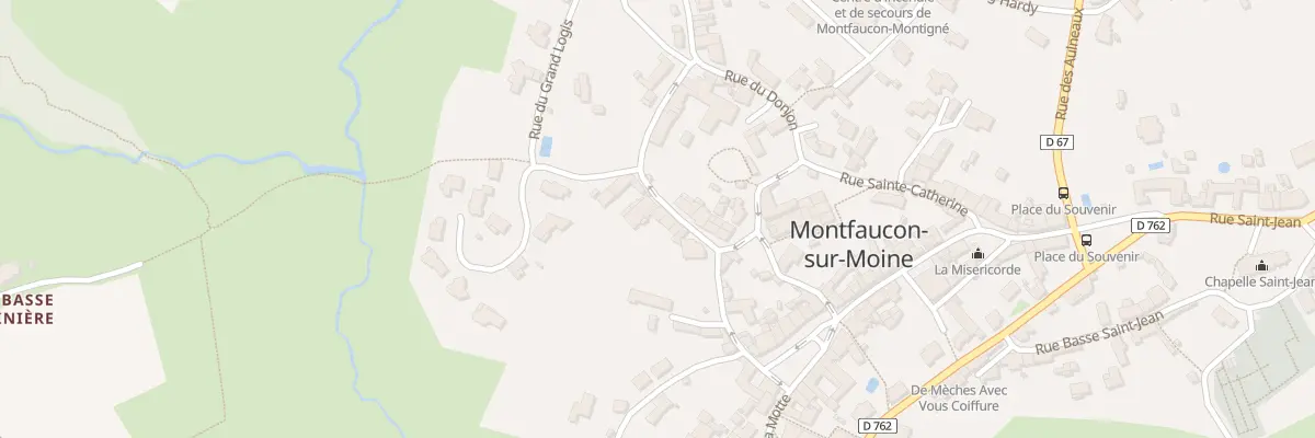 Plan du 6 Rue Guillau Rene Mace (Montfau à Sèvremoine